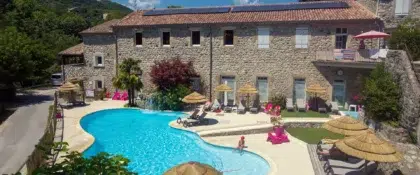 Aquatisch gebied 3 camping plage neyrac ardeche 012